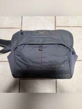VERTX Black Tactical Messenger Bag — Everyday Carry